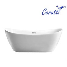 Ванна акриловая отдельностоящая Ceruttispa NEMI170II CT10506, 170 x 73 см, белая