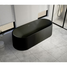 Ванна акриловая Ceruttispa Ceza S MB СT9907, 170 х 75 см, цвет черный матовый