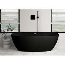 Ванна акриловая отдельностоящая Ceruttispa d'ISEO MB, CT9906, 170 x 75 см, черная матовая