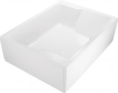 Ванна акриловая Cezares Plane Duo, PLANE_DUO-190-145-51-W37, 190 х 145 см, приставная, белая