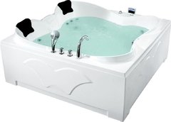 Ванна гидромассажная акриловая Gemy G9089 K L/R, 187 х 187 см