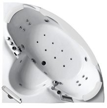 Ванна гидромассажная акриловая Gemy G9025 II O, 155 х 155 x 70 см