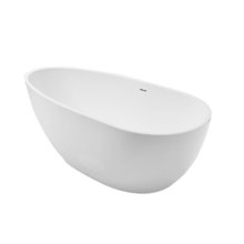 Ванна акриловая Grossman Fly, 160 x 80 см, отдельностоящая, белая, GR-1103