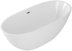 Ванна акриловая Grossman 165 x 75 см, отдельностоящая, белая, GR-1101