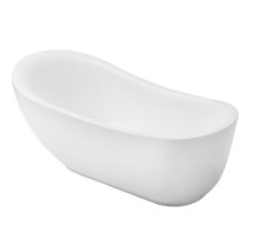 Ванна акриловая Grossman Style, 180 x 89 см, отдельностоящая, белая матовая, GR-2303M