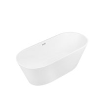 Ванна акриловая Grossman Forta, GR-1503M, 170 x 75 см, отдельностоящая, белая матовая