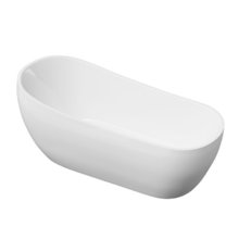 Ванна акриловая Grossman Galaxy, 170 x 75 см, отдельностоящая, белая глянцевая, GR-1403