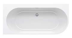 Ванна акриловая Ravak Freedom Corner L/P 170 x 80 см, пристенная, белая, слив-перелив черный, левая/правая