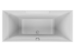 Ванна акриловая Relisan Eco Plus ППУ Дунай 180 х 80 см Гл000023025