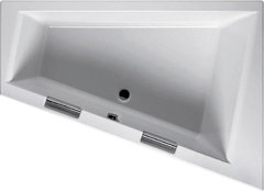 Ванна акриловая Riho Doppio 180 x 130 см, цвет белый, левая/правая