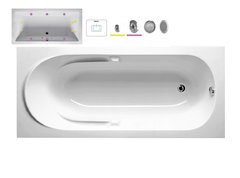 Ванна гидромассажная Riho Future 180 x 80 см, FLOW