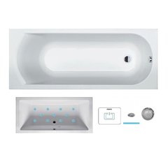 Ванна гидромассажная Riho Miami 180 x 80 см, AIR