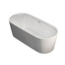 Ванна акриловая Riho Modesty Fall B090005005, заполнением через перелив, 170 x 76 см, цвет белый