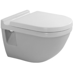 Подвесной унитаз Duravit Starck 3, 2200090000, белый