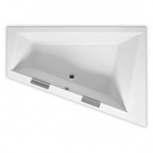 Акриловая ванна Riho Doppio Plug & Play B033010005/B034009005, 180 x 130 см, цвет белый, левая/правая