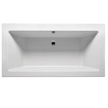 Акриловая ванна Riho Lusso Wall B158001005 180 x 80 см, цвет белый