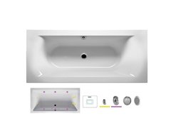 Ванна гидромассажная Riho Linares 180 x 80 см, FLOW