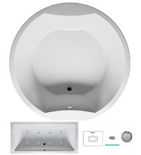 Ванна гидромассажная акриловая Riho Colorado 180 x 180 см, AIR