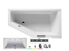 Ванна гидромассажная Riho Geta 160 x 90 см, JOY, левая/правая