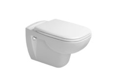 Подвесной унитаз Duravit D-Code 45700900A1, безободковый, крышка микролифт
