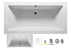 Ванна гидромассажная Riho Lusso 170 x 75 см, FLOW