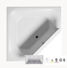 Ванна гидромассажная Riho Austin 145 x 145 см, FLOW