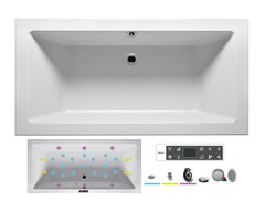Ванна гидромассажная Riho Lusso 190 x 90 см, BLISS2