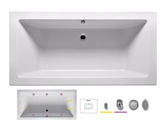 Ванна гидромассажная Riho Lusso 190 x 90 см, FLOW2