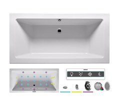 Ванна гидромассажная Riho Lusso 190 x 80 см, JOY2