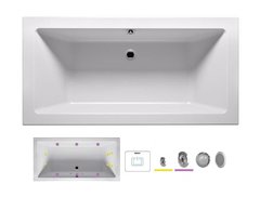 Ванна гидромассажная Riho Lusso 180 x 90 см, FLOW