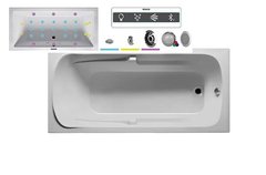 Ванна гидромассажная Riho Future 190 x 90 см, JOY2