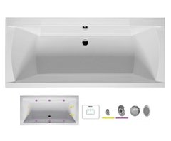 Ванна гидромассажная Riho Julia 160 x 70 см, FLOW