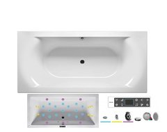 Ванна гидромассажная Riho Linares 190 x 90 см, BLISS2