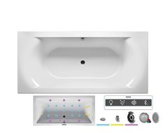 Ванна гидромассажная Riho Linares 190 x 90 см, JOY2