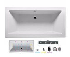 Ванна гидромассажная Riho Lugo 180 x 80 см, JOY
