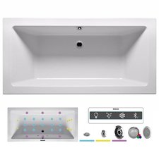 Ванна гидромассажная Riho Lugo 190 x 80 см, JOY2