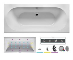 Ванна гидромассажная Riho Carolina 190 x 80 см, JOY2
