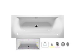 Ванна гидромассажная Riho Lima 170 x 75 см, FLOW