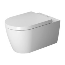 Подвесной унитаз Duravit Me by Starck Rimless, безободковый крышка микролифт, 45290900A1