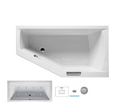 Ванна гидромассажная Riho Geta 170 x 90 см, AIR, левая/правая