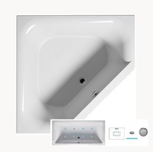 Ванна гидромассажная Riho Austin 145 x 145 см, AIR