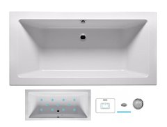Ванна гидромассажная Riho Lusso 190 x 90 см, AIR2
