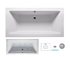 Ванна гидромассажная Riho Lusso 190 х 80 см, AIR2