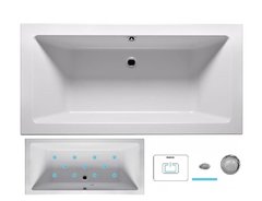 Ванна гидромассажная Riho Lugo 170 x 75 см, AIR