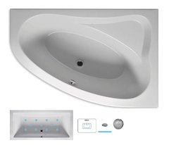 Ванна гидромассажная Riho Lyra 153 x 100 см, AIR, левая/правая
