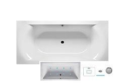 Ванна гидромассажная Riho Lima 190 x 90 см, AIR2