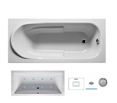 Ванна гидромассажная Riho Columbia 140 x 70 см, AIR