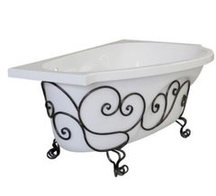 Кованая подставка Эстет Грация ФР-00001232, патина