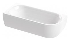 Фронтальная панель для акриловой ванны Cezares Metauro Corner-180-SCR-L-W37, левая, белый