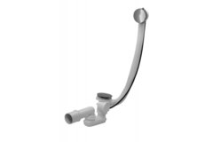 Слив-перелив полуавтомат Vega V55К 120 см, цвет хром глянцевый, Гл000015493